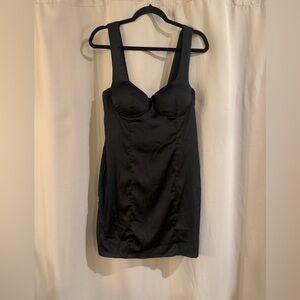 Say What? Black Chemise